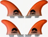 By the Waves FCS2 quad compatibel surf vinnen