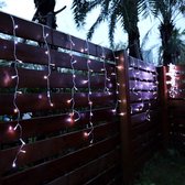 Rideau LED de Noël - 5 mètres - Blanc froid - 200 LED