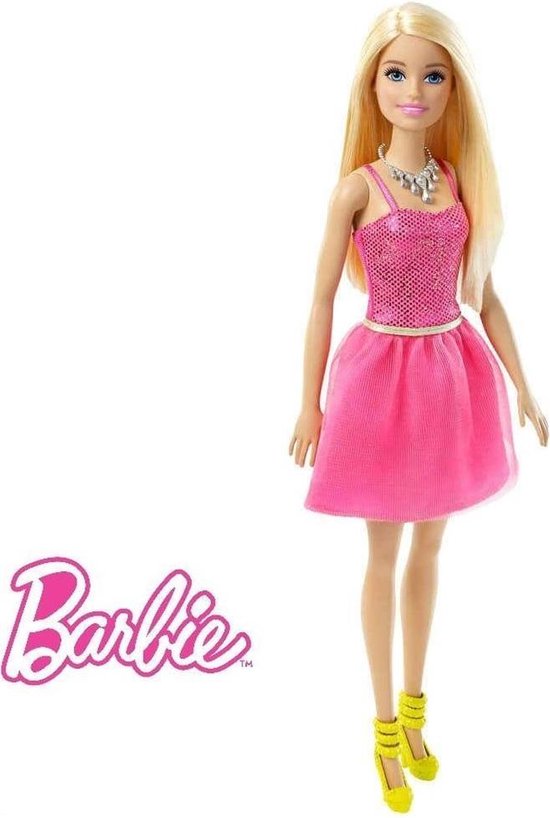 Fantasierijk tweeling banaan Barbie - Pop - Roze - Fuchsia - Jurk - Glitz Doll - 29 cm - Glitter Jurk -  Van Mattel | bol.com