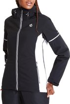 Dare 2b Wintersportjas - Maat L  - Vrouwen - zwart/wit