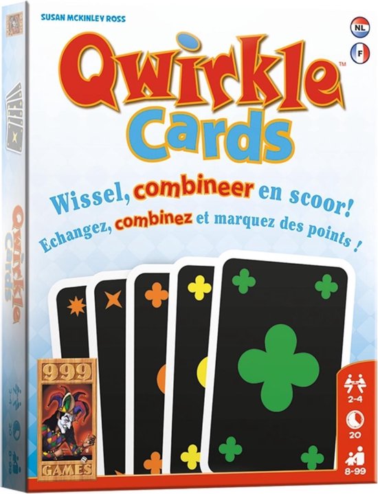 Spellenbundel - Kaartspel - 2 stuks - Skip-Bo & Qwirkle - Merkloos