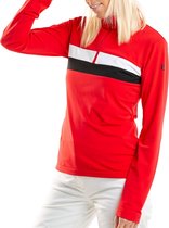 8848 Wintersportpully - Maat 38  - Vrouwen - rood/wit/zwart