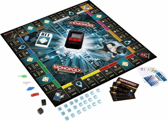 Thumbnail van een extra afbeelding van het spel Spellenbundel - Bordspellen - 2 Stuks - Jenga & Monopoly Extreem Bankieren