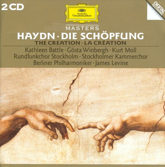 2 CD Masters Haydn Die Schöpfung The Creation La Création met Kathleen Battle en Kurt Moll