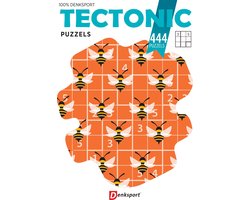 Denksport Tectonic - puzzelboek | bol