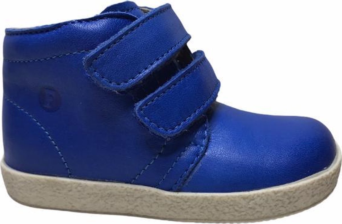 Falcotto 2 velcro's effen sneakers 1195 blauw mt 23
