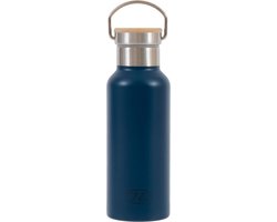 Foto: Highlander thermosfles campsite 500 ml bamboe rvs petrol