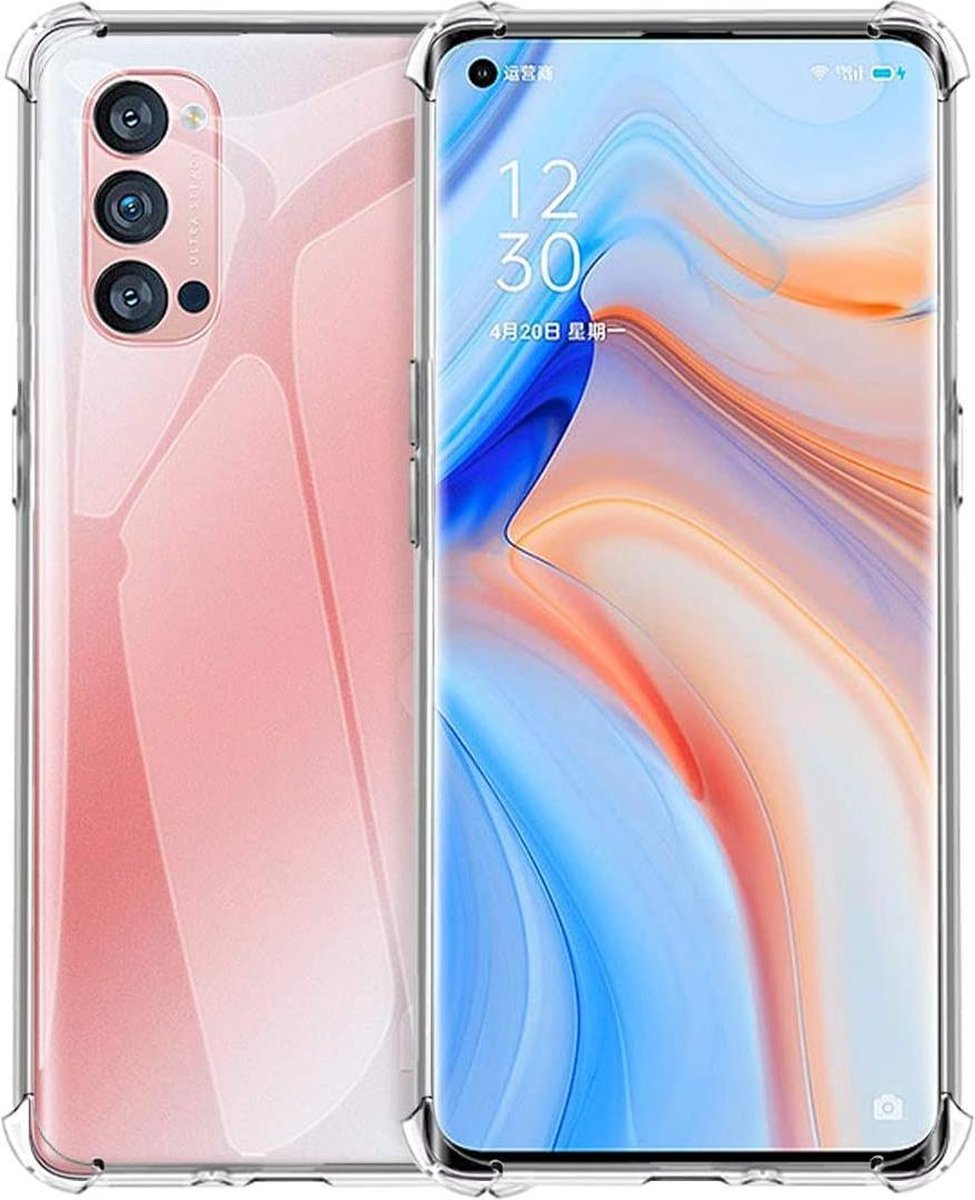 Coque Transparente Anti-choc Pour OPPO Reno 4 5G - Souple, Silicone, Novago