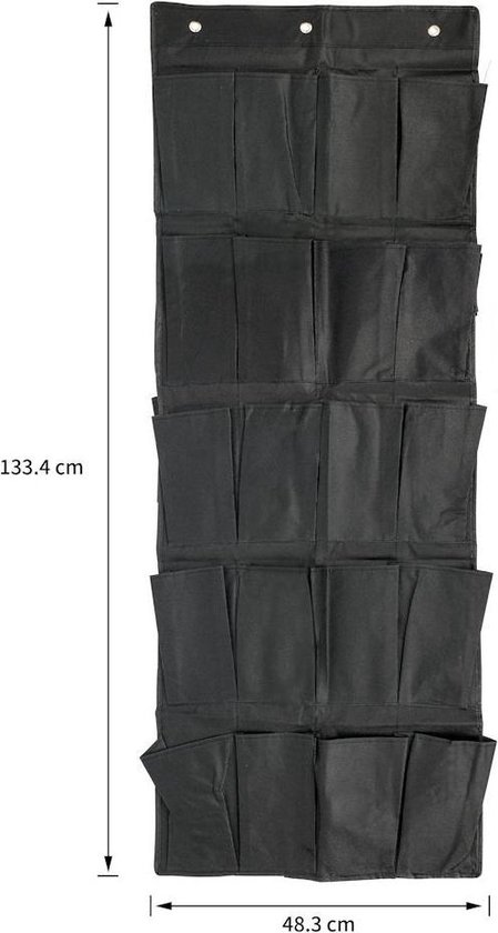 ® Hangende Deur Schoenenzak - 10 paar Schoenen - Schoenen Opbergsysteem aan Deur - Schoenenkast - Schoenenzak Organizer