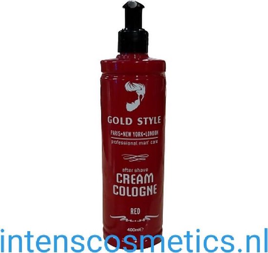 Gold Style- Après-rasage- Soin Professionnel Homme 400 ml - Crème Après- Rasage Cologne | bol.com