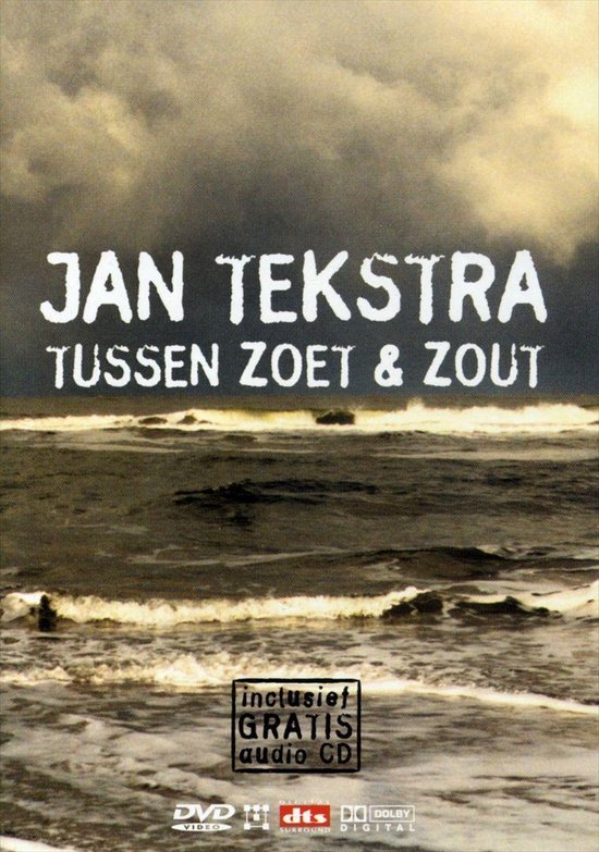 Cover van de film 'Jan Tekstra - Tussen Zoet & Zout + cd'