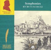 Mozart: Symphonies, KV 48, 73, 74, 110, 112