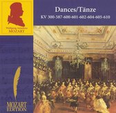 Mozart: Dances, KV 300, 587, 600, 601, 602, 604, 605, 610