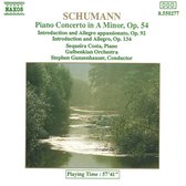 Schumann: Piano Concerto, etc / Costa, Gunzenhauser