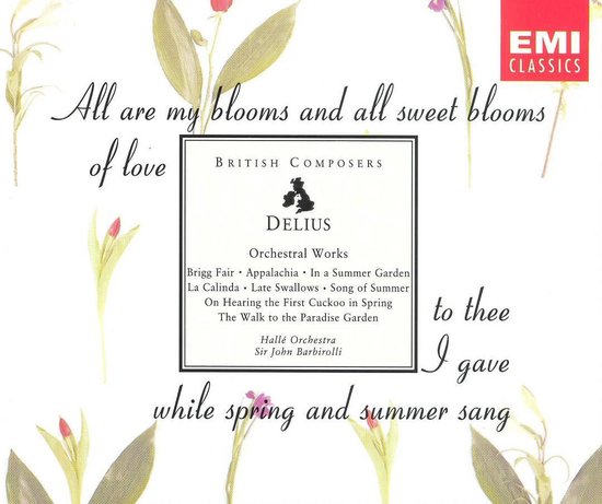 Delius: Orchestral Works / Barbirolli, Tear, Jenkins