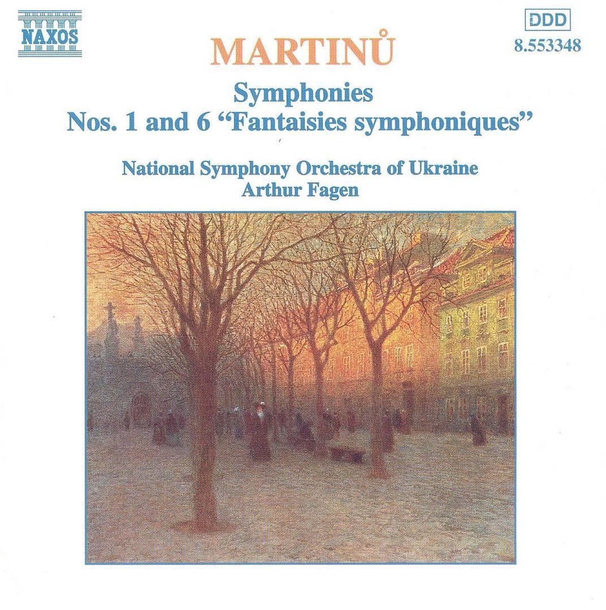 National Symphony Orchestra of Ukraine - Martinů: Symphonies 1 & 6 (CD)