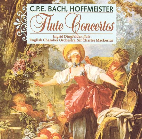 C.P.E. Bach & Hoffmeister Flute Concertos, Ingrid Dingfelder CD