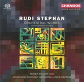 Sergey Stadler, Melbourne Symphony Orchestra, Oleg Caetani - Stephan: Orchestral Works (CD)