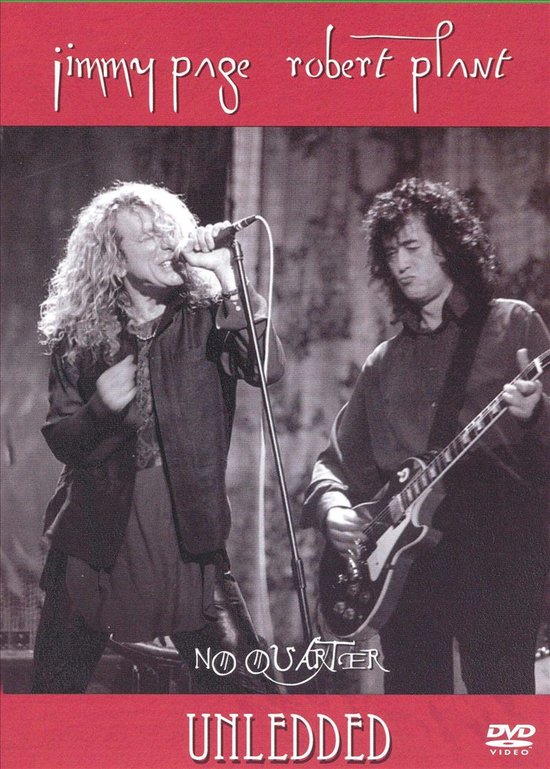 Cover van de film 'Jimmy Page & Robert Plant - Unledded'