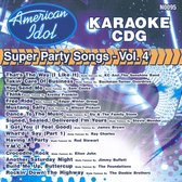 Karaoke: American Idol Super Party Songs, Vol. 4