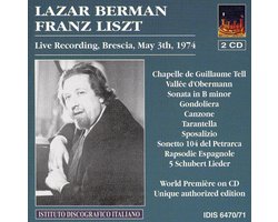 Lazar Berman Plays Franz Liszt