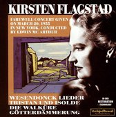 Kirsten Flagstad: Farewell Concert 20/03/1955 To N