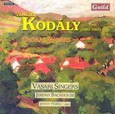Kodaly: Choral Works / Backhouse, Filsell, Vasari Singers