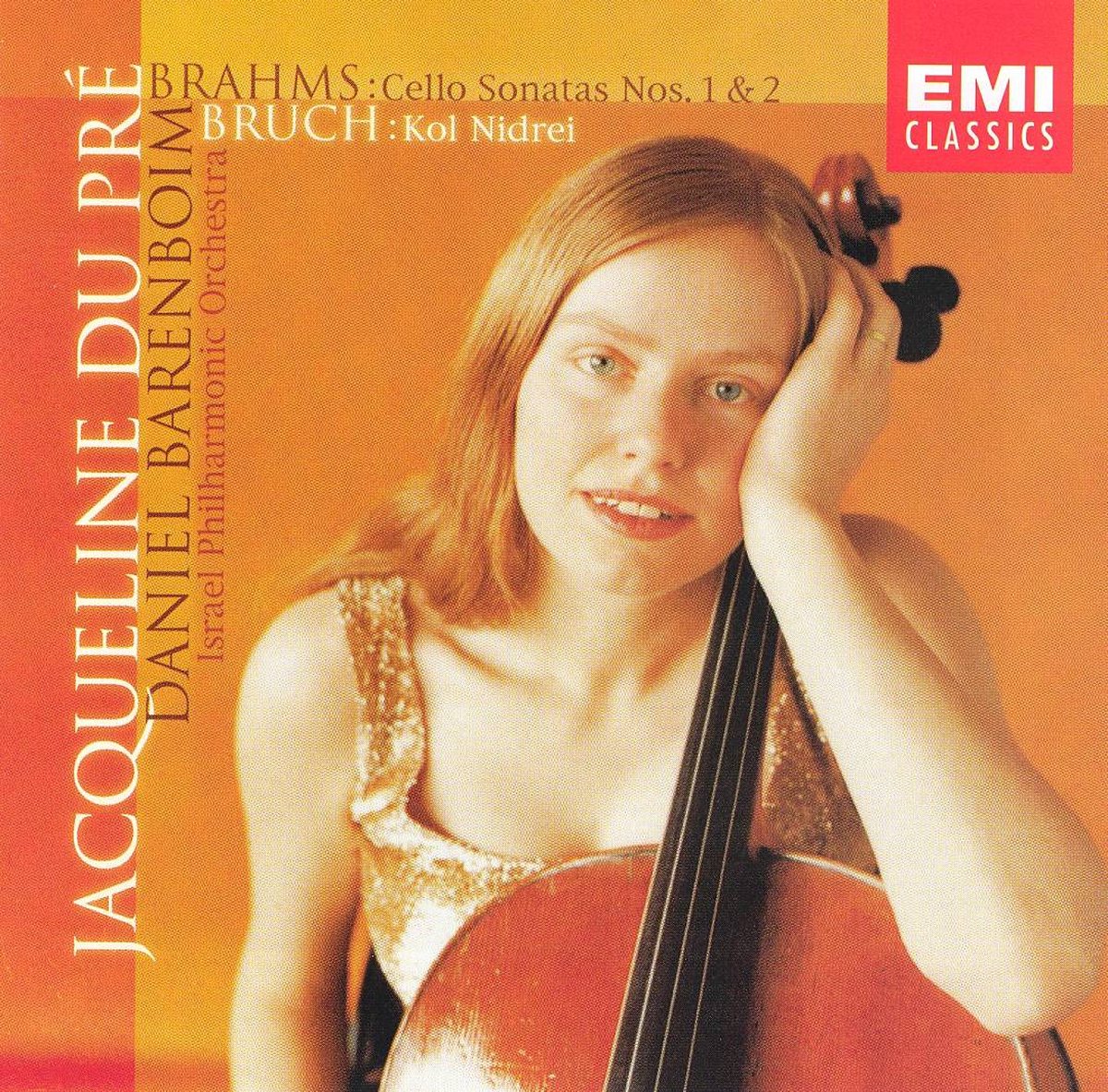 Afbeelding van product Brahms: Cello Sonatas; Bruch: Kol Nidrei / du Pr¿, Barenboim, Israel PO  - Jacqueline Du PrÉ
