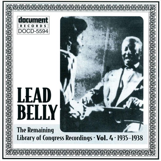 Vol. 4 1935 1938, Leadbelly CD (album) Muziek