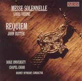 Vierne: Messe Solennelle; Rutter: Requiem