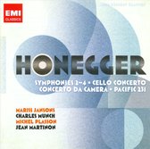 Honegger: Symphonies Nos. 2-4; Cello Concerto; Concerto da Camera & Others