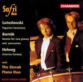 Lutoslawski, Bartok, Helweg / Safri Duo, Slovak Piano Duo