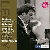Emil Gilels, Kölner Rundfunk-Sinfonie-Orchester, Mario Rossi - Brahms: Piano Concerto No.2 / Debussy: Images-Book 1/ Prokofiev: Piano Sonata No.3 (CD)