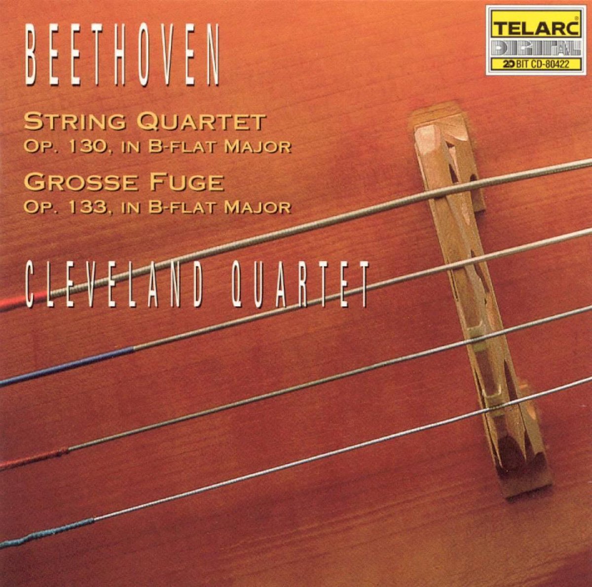 Afbeelding van product Beethoven: String Quartet, Grosse Fuge / Cleveland Quartet