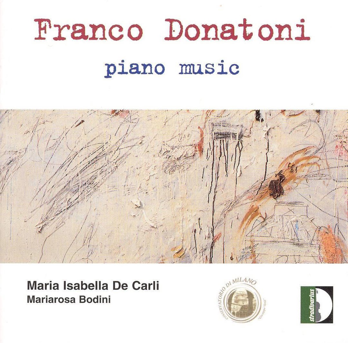 Donatoni: Piano Music