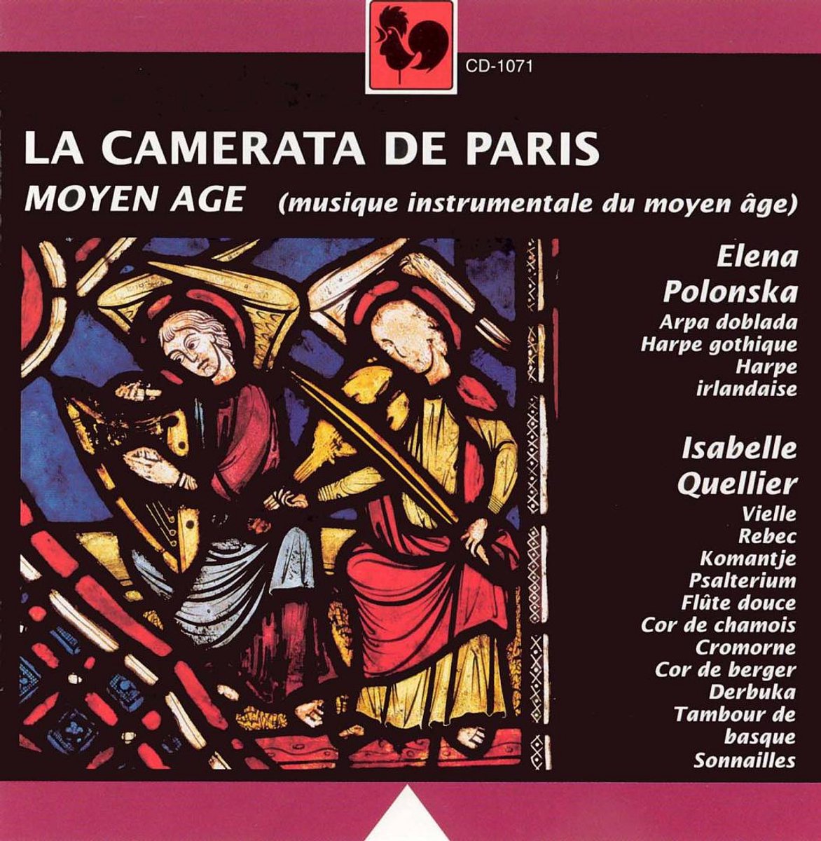 La Camerata De Paris Moyen Age