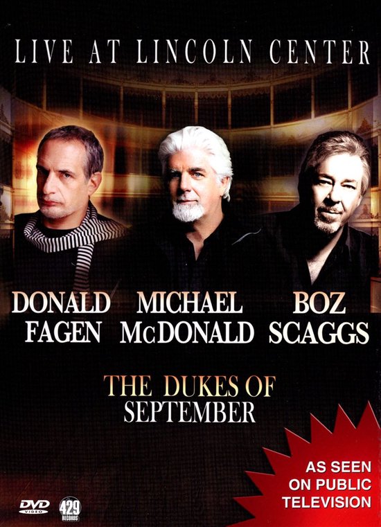 The Dukes Of September - Live At Lincoln Center (Dvd) | Dvd's
