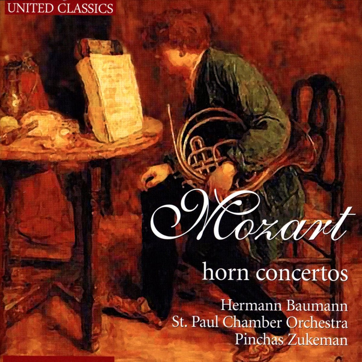 Hermann Baumann, St. Paul Chamber Orchestra - Mozart: Horn Concertos (CD)
