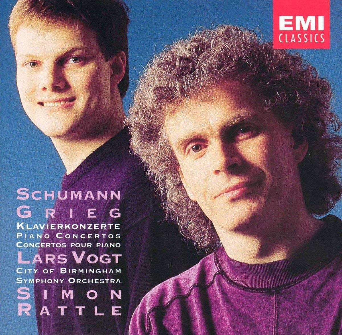 Schumann, Grieg: Piano Concertos / Lars Vogt, Simon Rattle, CBSO