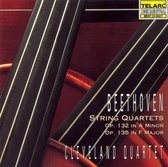 Beethoven: String Quartets Op 132, Op 135 /Cleveland Quartet