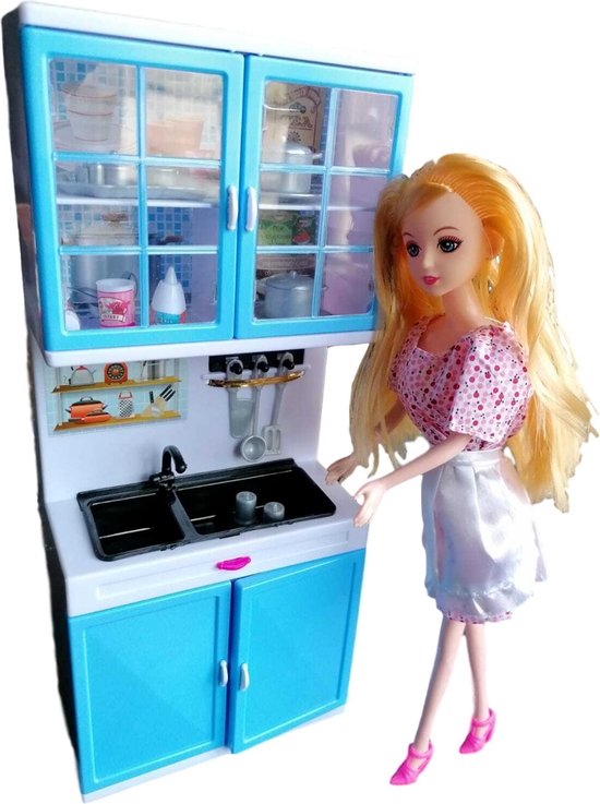 Ensemble de cuisine Barbie avec accessoires