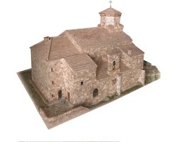 Bouwpakket Heiligdom van San Miguel de Aralar (Spanje)- Steen