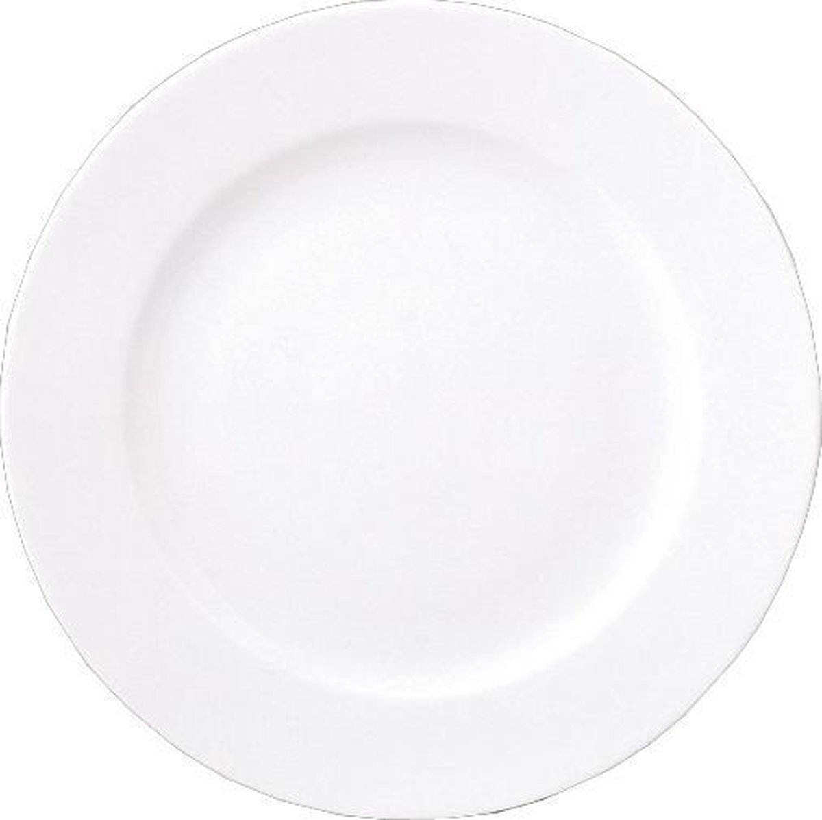 Gural Delta Set 6 Bord 27 cm Wit Porselein 9149