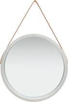 Wandspiegel 60 cm  (incl LW 3d klok) - spiegel