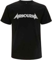 Airbourne Heren Tshirt -M- Boneshaker Zwart