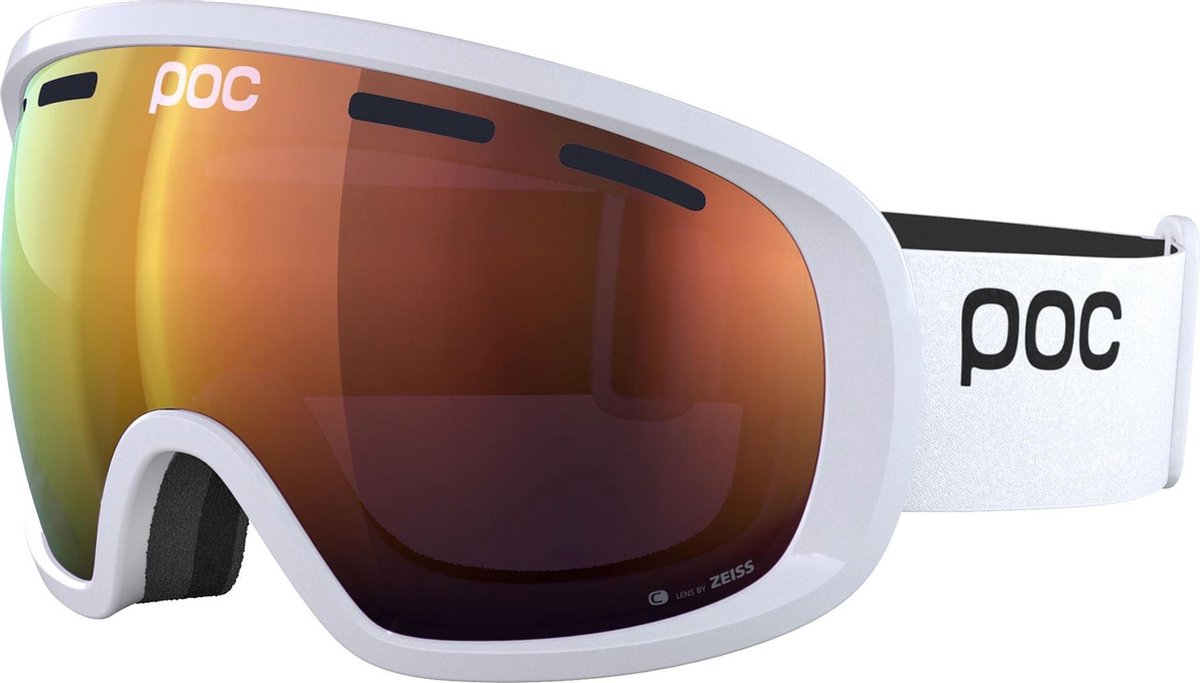POC Fovea Clarity Skibril - Hydrogen White/Spektris Orange Fovea Clarity
