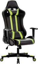 MILO GAMING Indy M6 Gaming Stoel - Verstelbare Gamestoel - Gaming Chair - Zwart met Geel