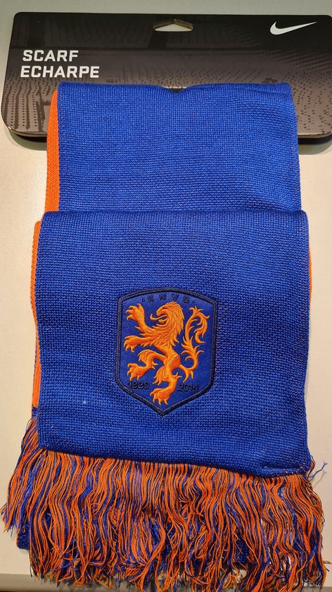 Silicium Spreekwoord steak Nike Nederlands elftal sjaal 1 zijde oranje en 1 zijde blauw | bol.com