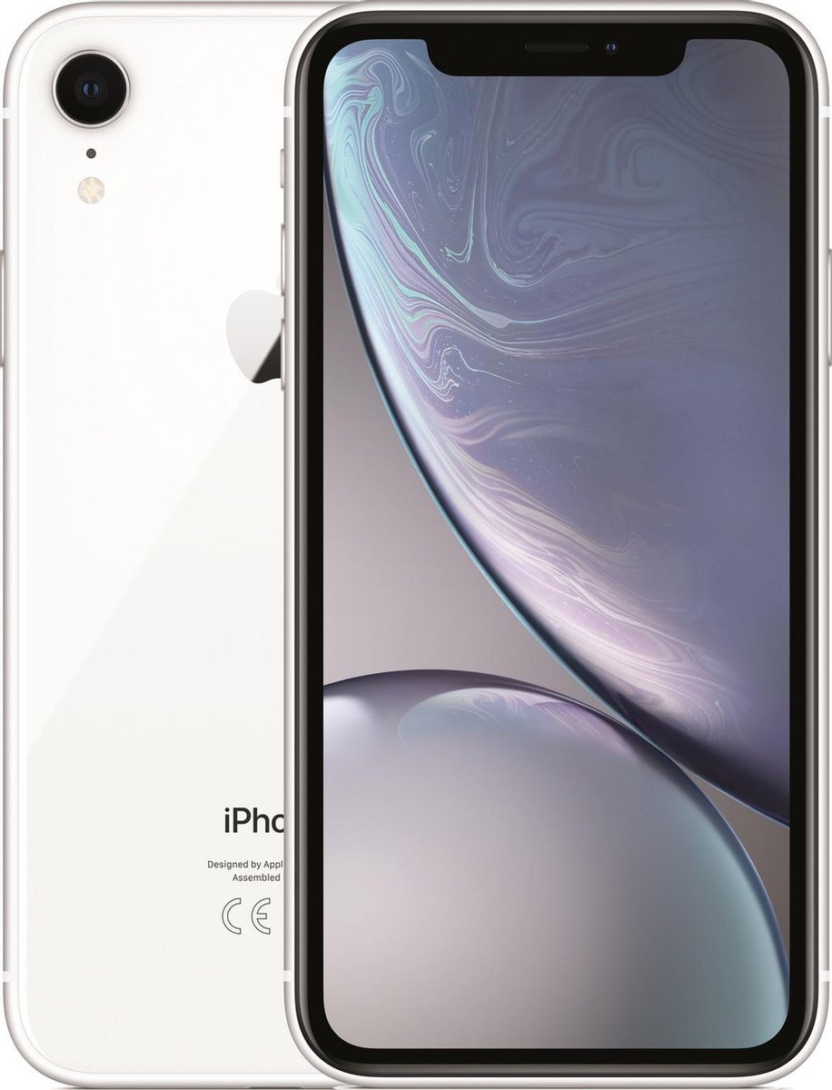 Bol.com Apple iPhone XR - 64GB - Wit aanbieding