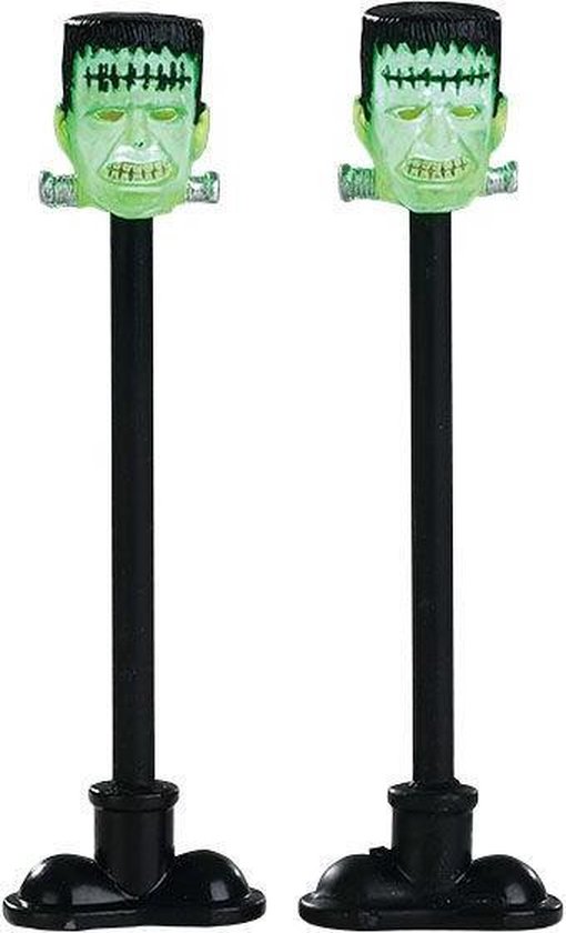 Lemax - Frankenstein Lamp Post -  Set Of 2
